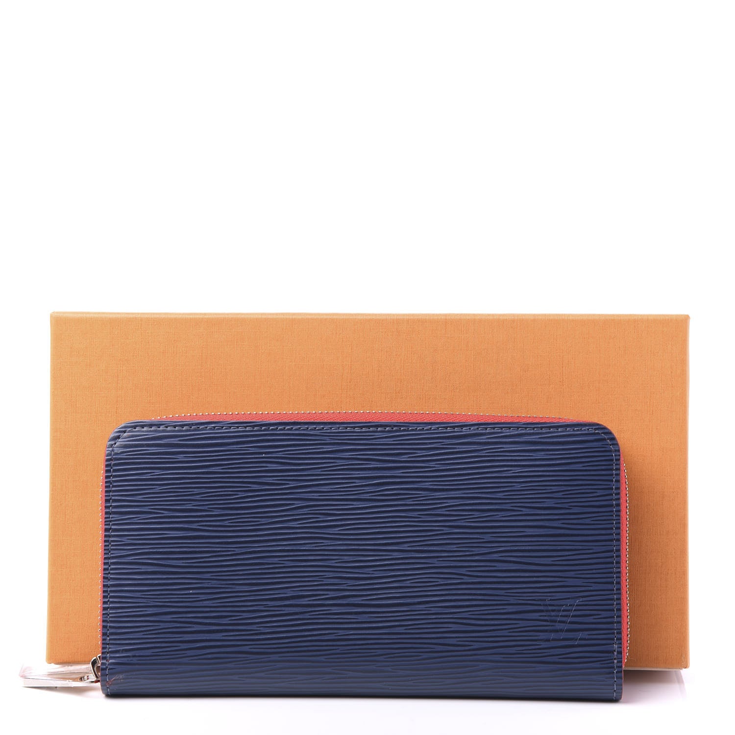 Louis Vuitton Epi Zippy Wallet Cobalt Coquelicot 10 of 10