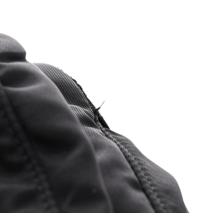 Prada Tessuto Nylon Saffiano Messenger Bag Black 14 of 15