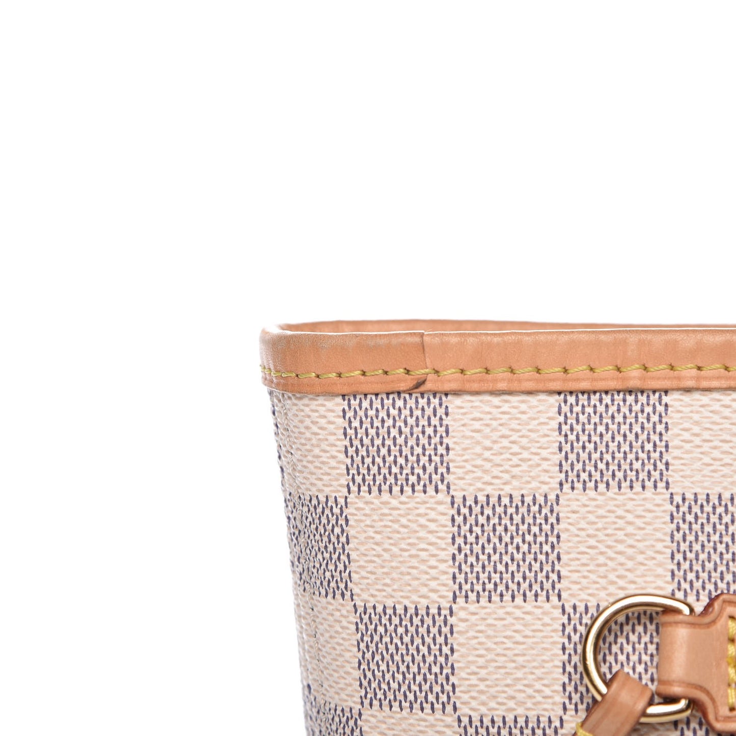 Damier Azur Neo Neverfull MM Rose Ballerine
