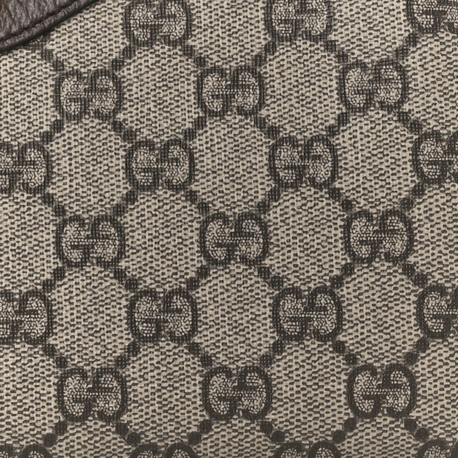 Gucci GG Supreme Monogram Textured Dollar Calfskin Web Small Ophidia GG Handbag Beige Ebony New Acero 9 of 11