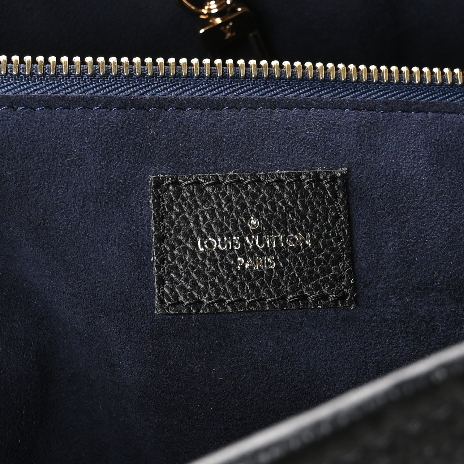 Louis Vuitton Empreinte Monogram Giant Neverfull MM Black 7 of 11