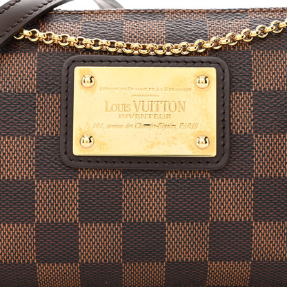 Louis Vuitton Damier Ebene Eva Clutch 8 of 10
