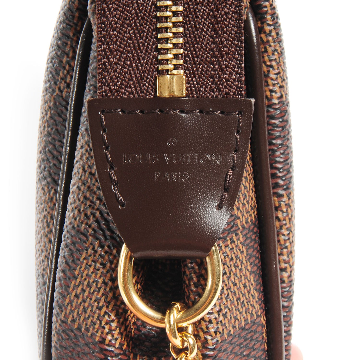 Louis Vuitton Damier Ebene Eva Clutch 9 of 9