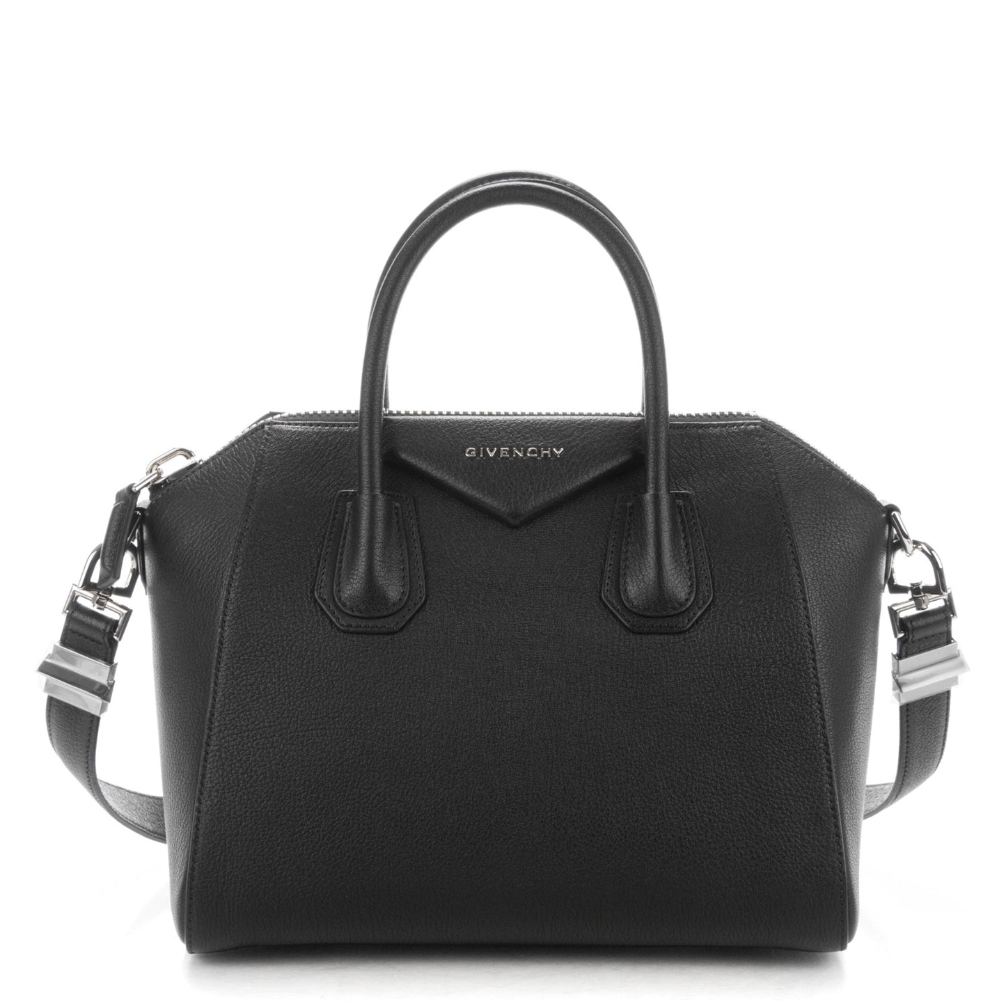 Sugar Goatskin Small Antigona Black