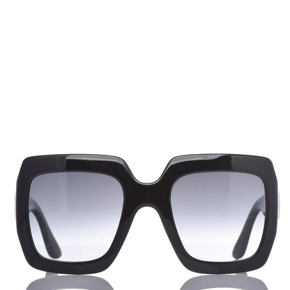 Gucci Acetate Square Frame Sunglasses GG0053S Black 3 of 7