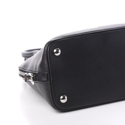 Prada City Calfskin Flame Promenade Tote Black 6 of 8