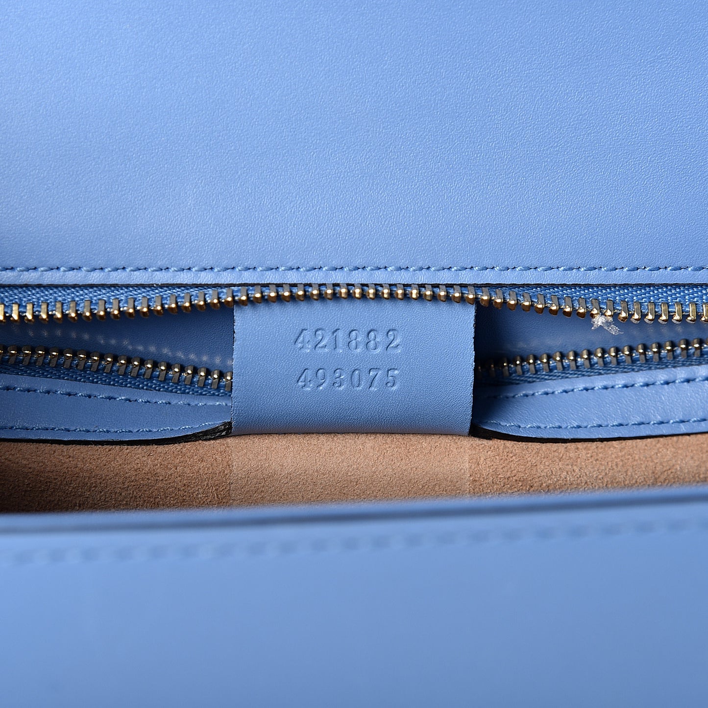 Calfskin Small Sylvie Shoulder Bag Clear Sky Blue