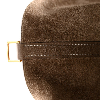 Hermes Taurillon Clemence Picotin Lock 18 PM Etoupe 7 of 12