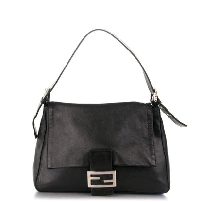Fendi Calfskin Forever Mama Baguette Black 1 of 7