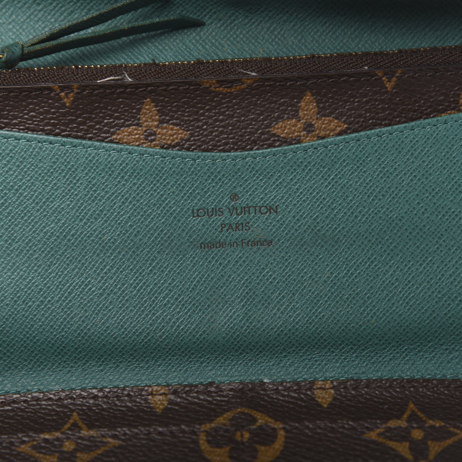 Louis Vuitton Monogram Josephine Wallet Vert 6 of 16