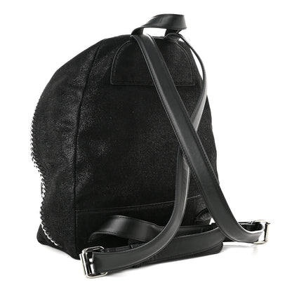 Stella McCartney Shaggy Deer Small Falabella Backpack Black 3 of 10