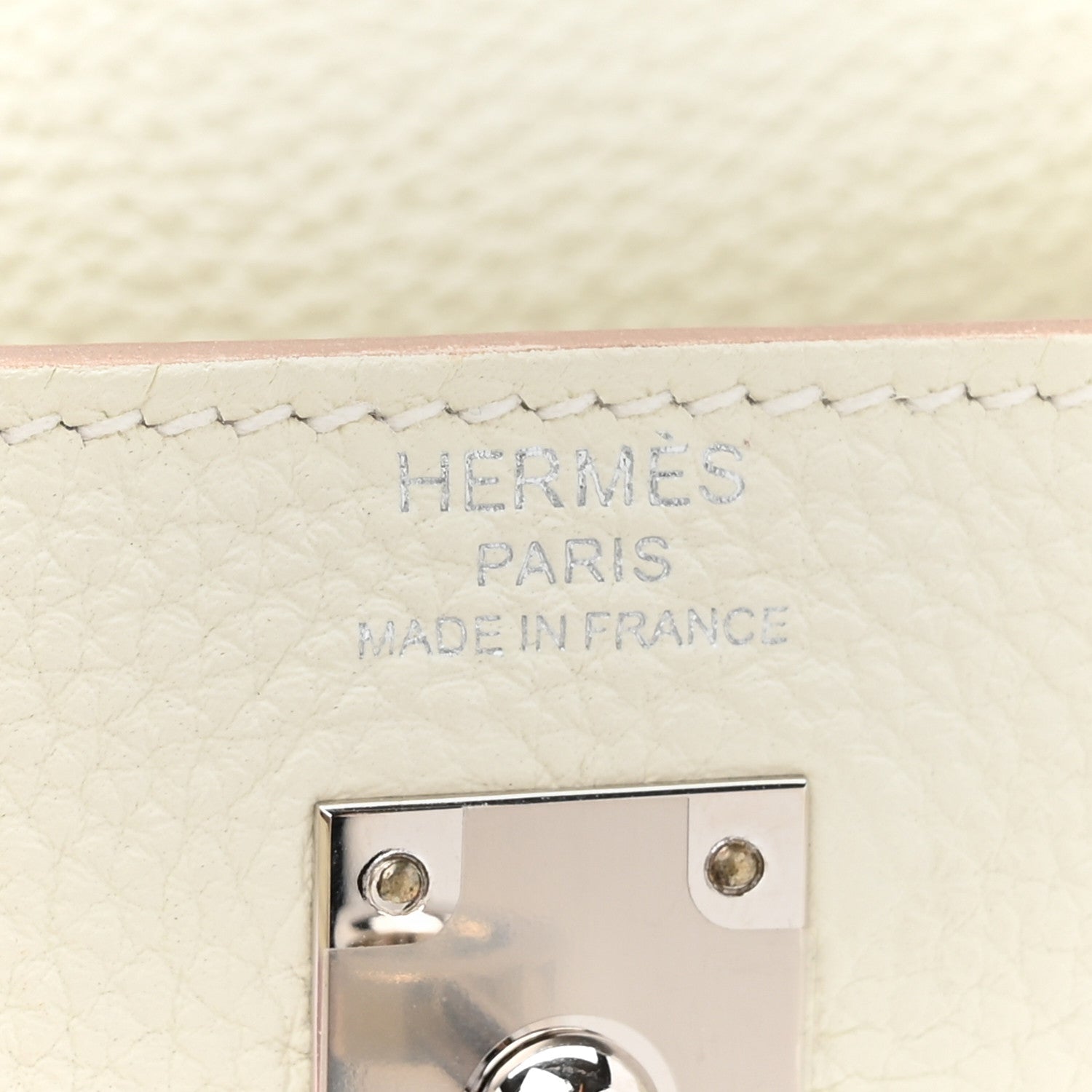 Hermes Togo Kelly Retourne 25 Mushroom 6 of 13