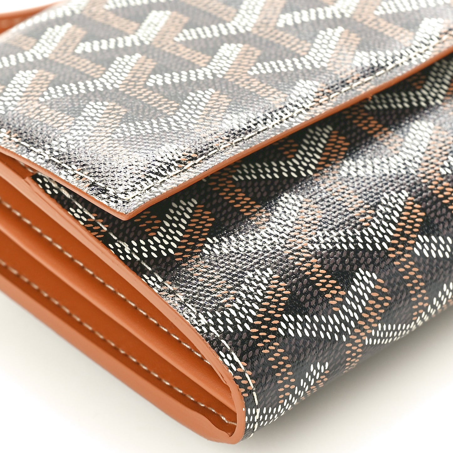 Goyardine Varenne Continental Wallet Black Gold