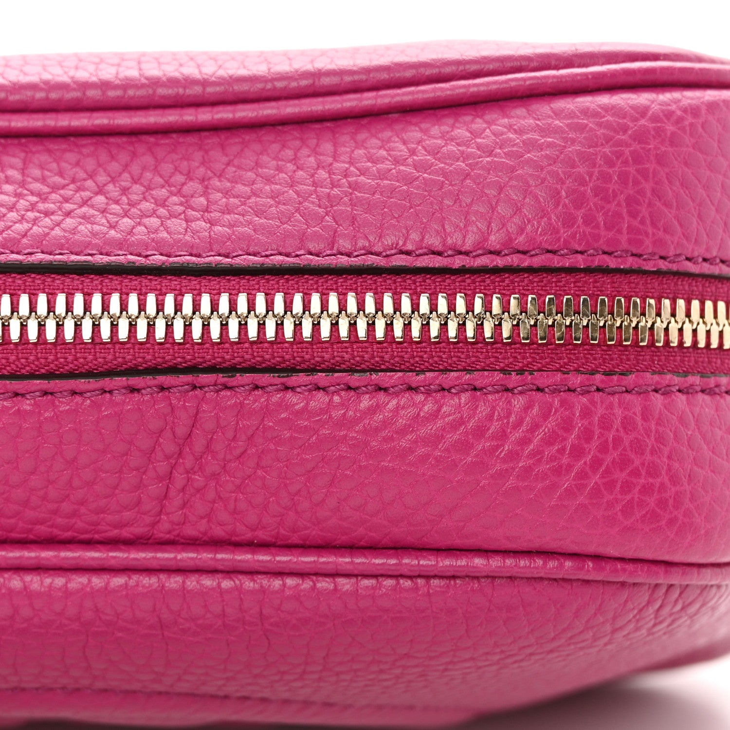 Gucci Cellarius Calfskin Small Soho Disco Bag Bright Bouganville 12 of 12
