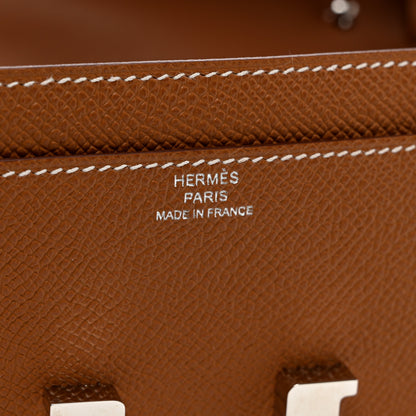 Hermes Epsom Constance Long Wallet To Go Gold 6 of 8