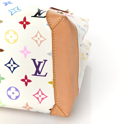 Louis Vuitton Monogram Multicolor Audra White 8 of 8