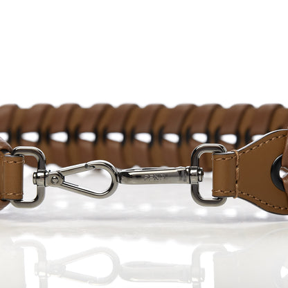 Fendi Vitello Baltico Shiny Nappa Lace Up Strap You Brownie 3 of 3