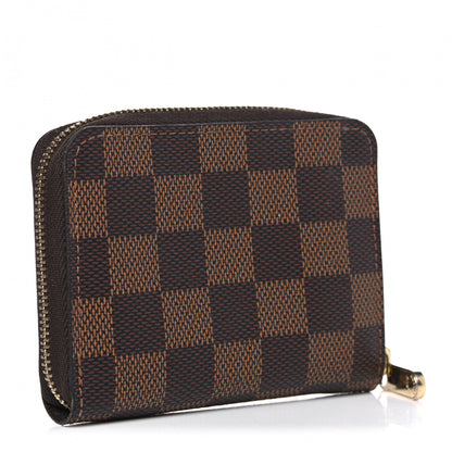 Louis Vuitton Damier Ebene Zippy Coin Purse 2 of 5