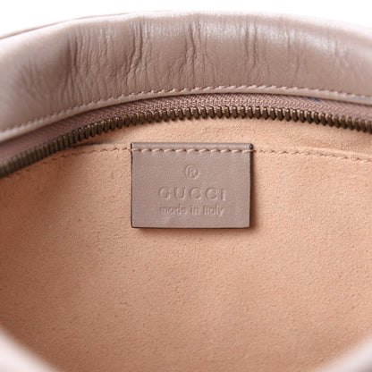 Gucci Calfskin Matelasse Small GG Marmont Chain Shoulder Bag Porcelain Rose 11 of 13