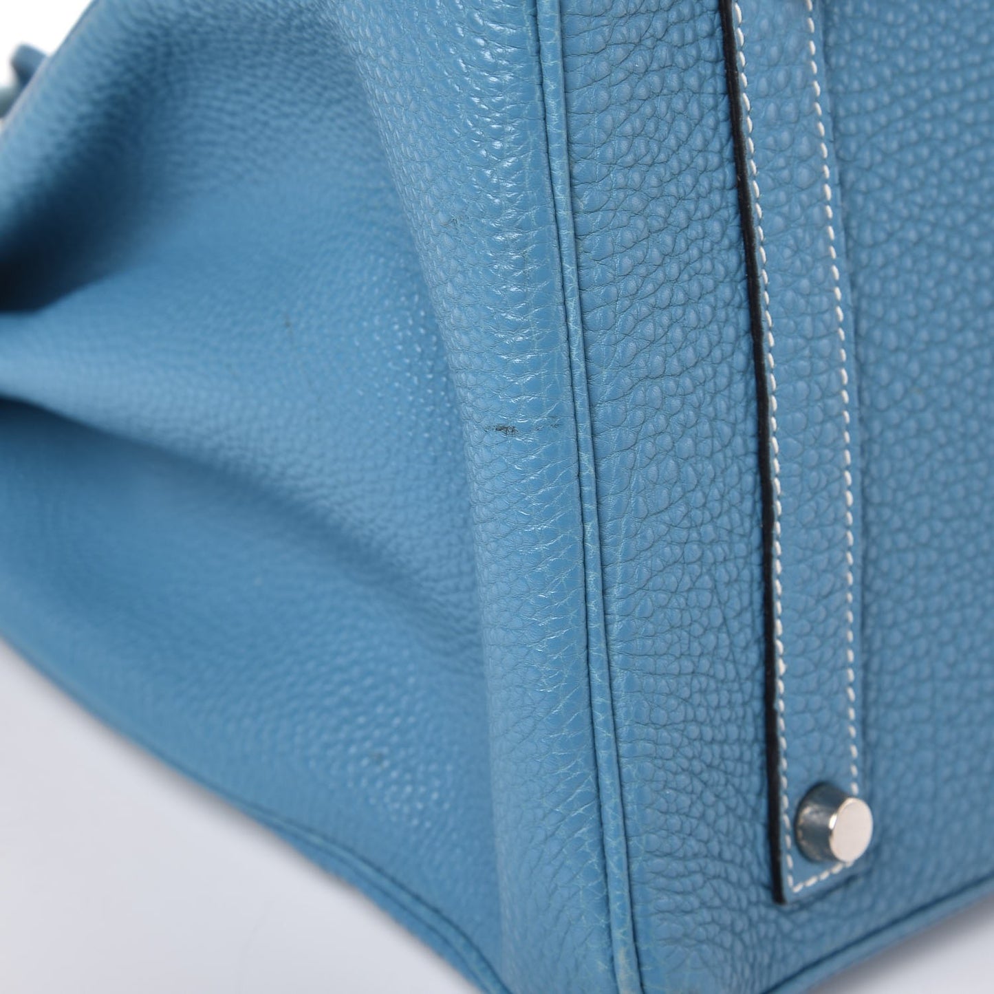 Togo Birkin 35 Blue Jean