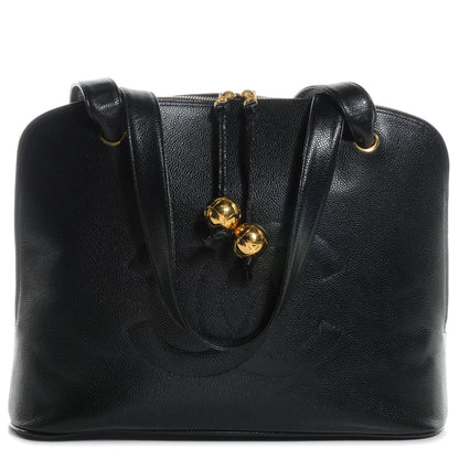 Chanel Caviar CC Shoulder Bag Black 1 of 8