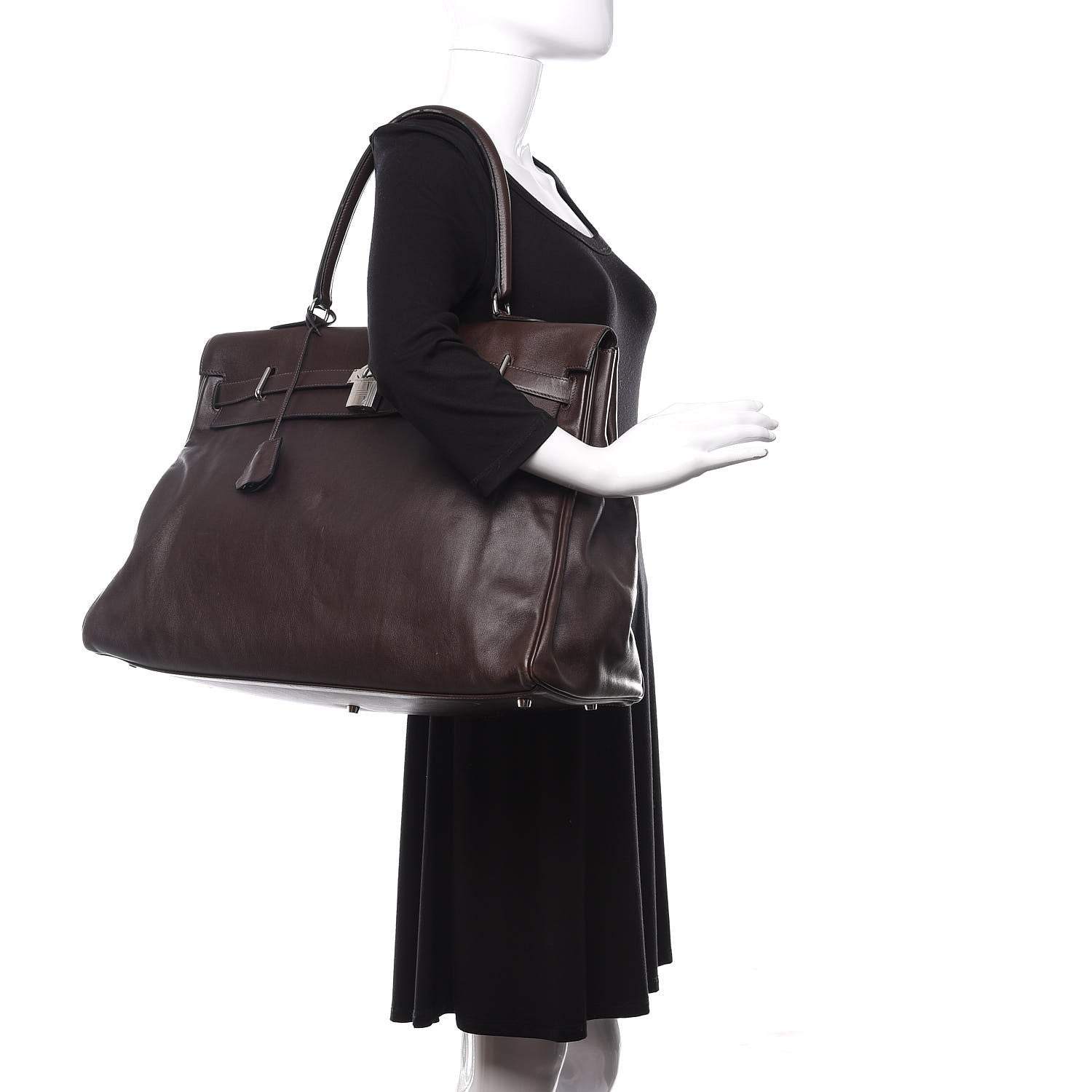 Hermes Veau Sikkim Kelly Relax 50 Ebene 2 of 17