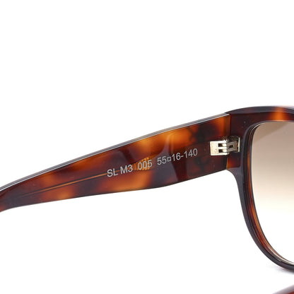 Saint Laurent SL M3 005 Sunglasses Tortoise 5 of 8