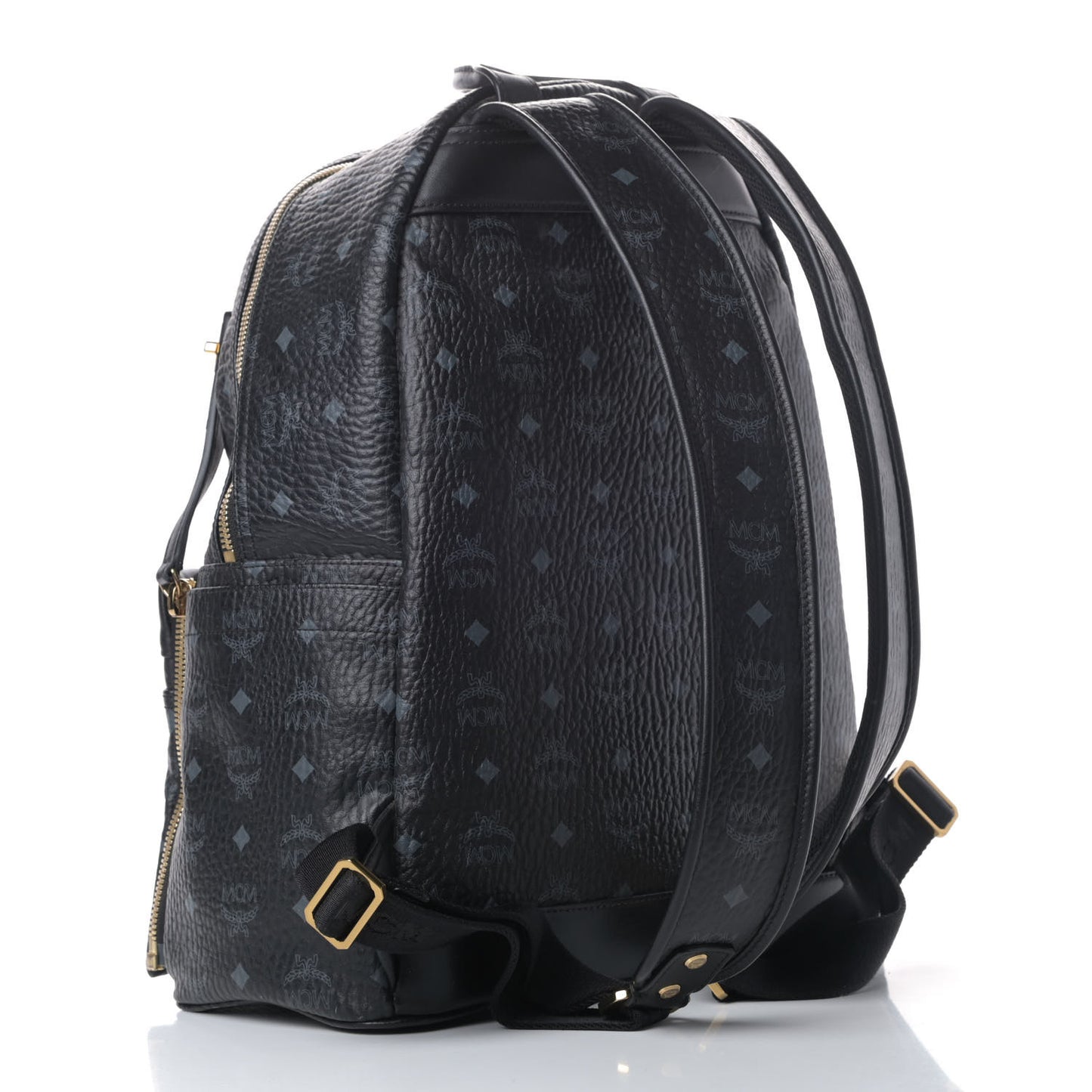 Visetos Medium Sprinkle Stud Stark Backpack Black