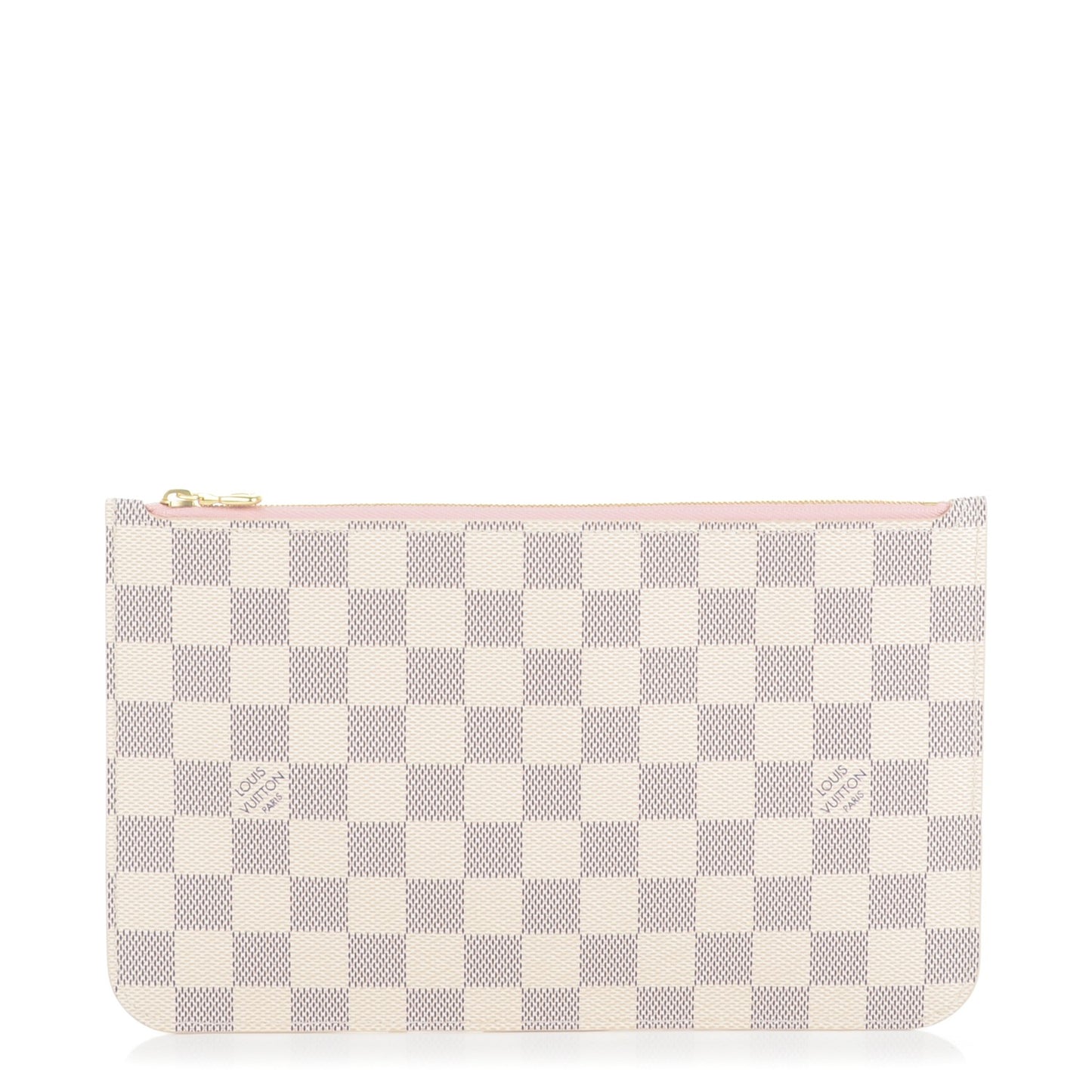 Damier Azur Neverfull MM GM Pochette Rose Ballerine