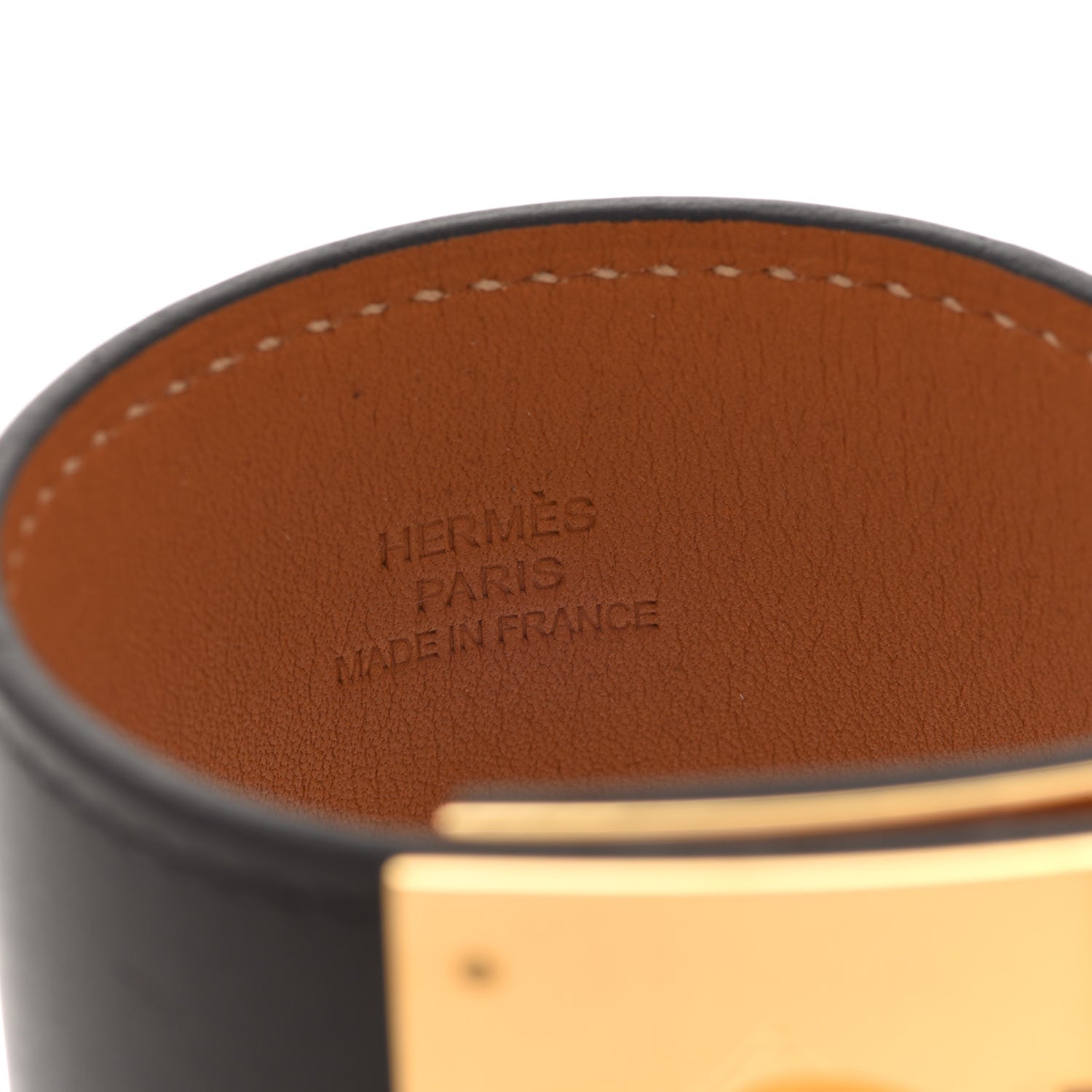 Hermes Box Kelly Dog Bracelet Black 4 of 6
