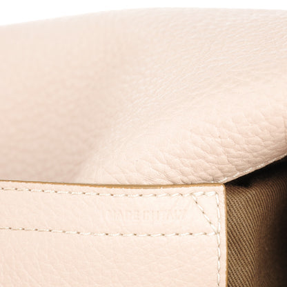 Chloe Calfskin Medium Marcie Round Crossbody Bag Abstract White 9 of 10