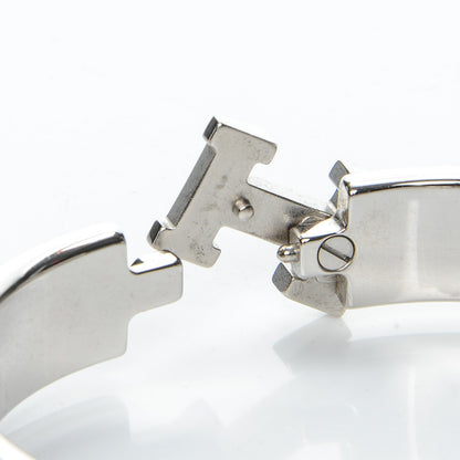 Hermes Enamel Narrow Clic Clac H Bracelet PM White 5 of 6