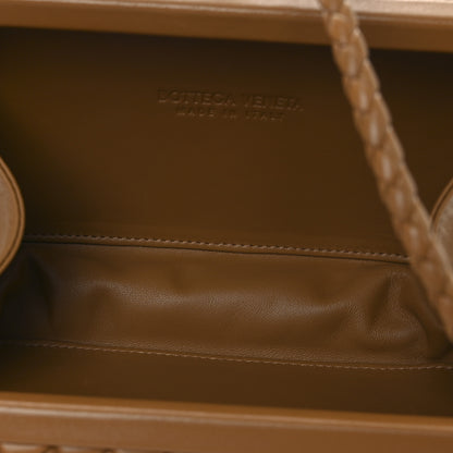 Bottega Veneta Calfskin Intrecciato Knot On Strap Camel 6 of 10