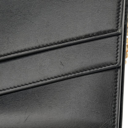Saint Laurent Smooth Calfskin Monogram Sulpice Chain Wallet Black 11 of 16