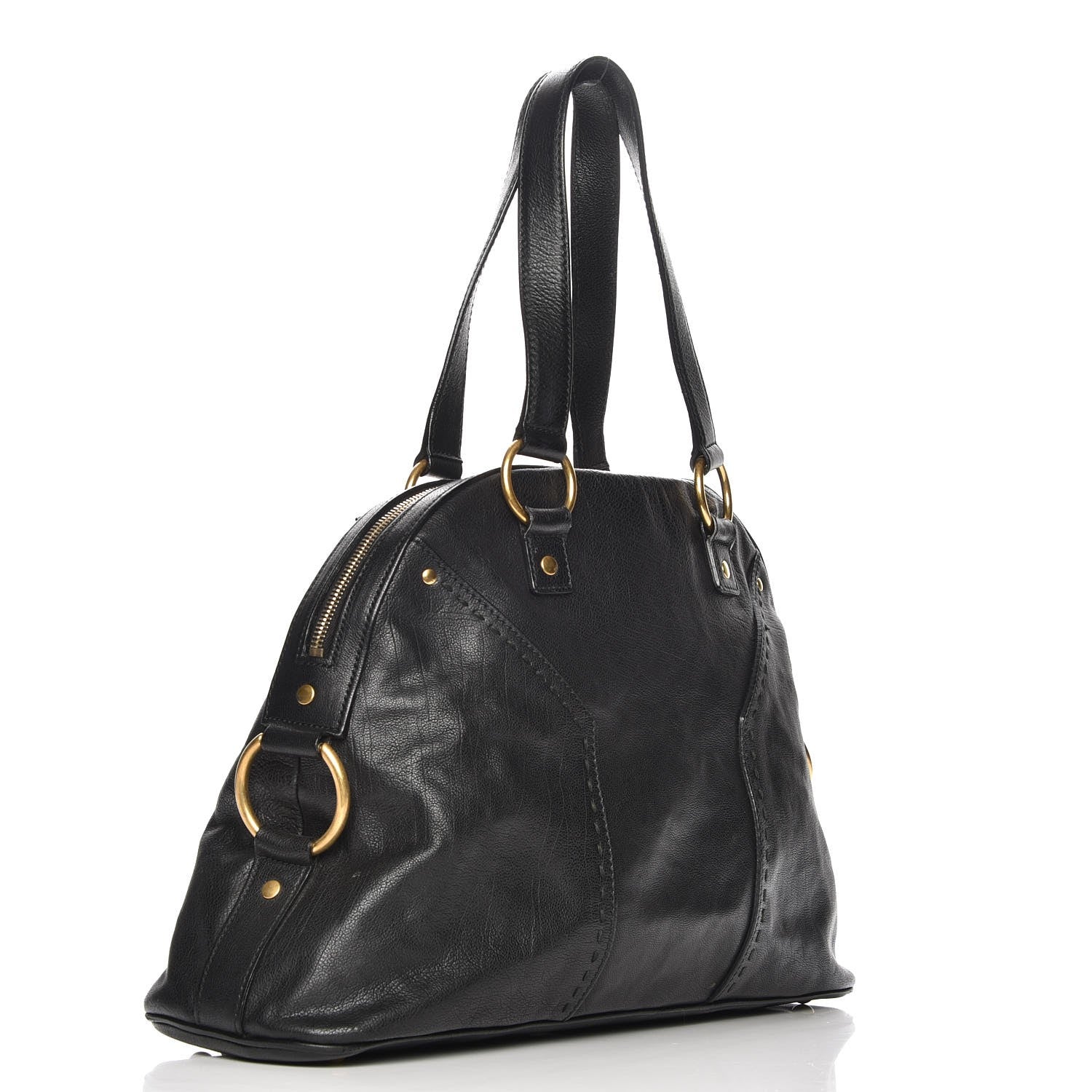Saint Laurent Calfskin Large Muse Black 2 of 7