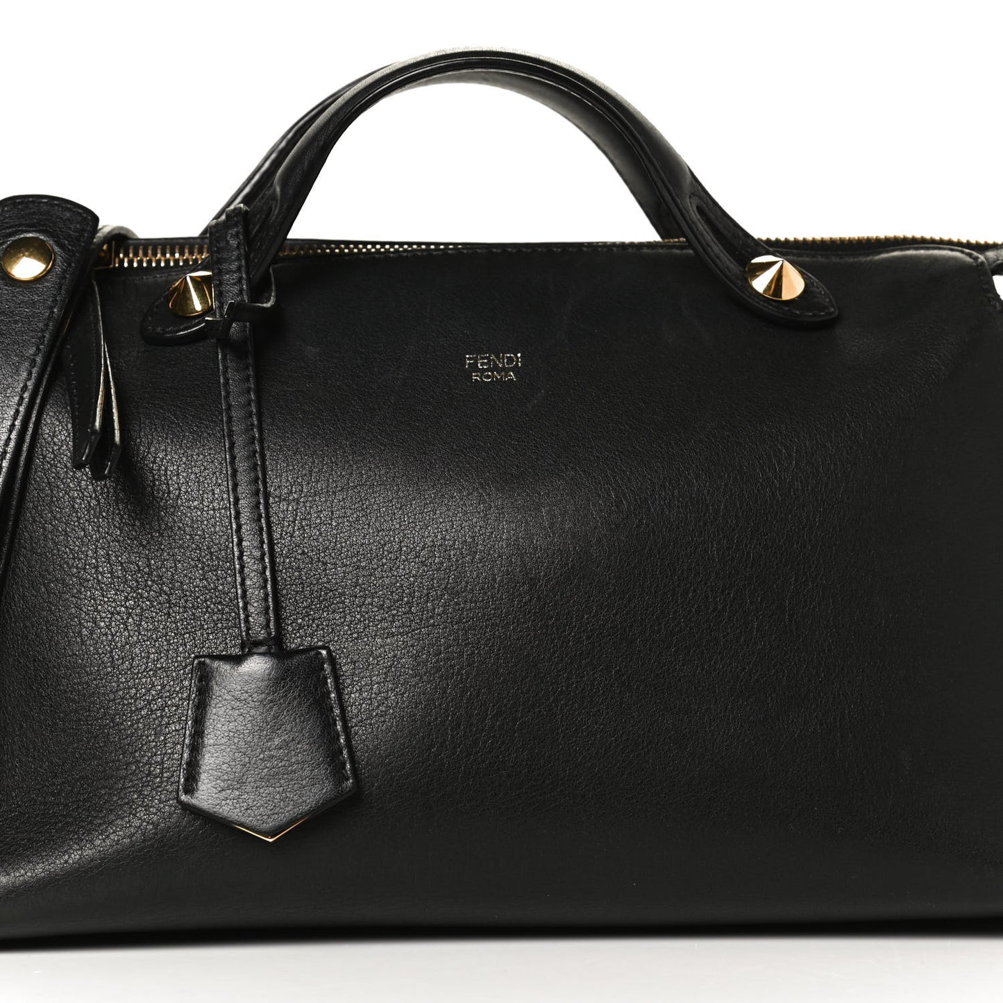 Vitello Dolce Chain Tail Gold Edition Medium By The Way Boston Bag Black Vintage Gold