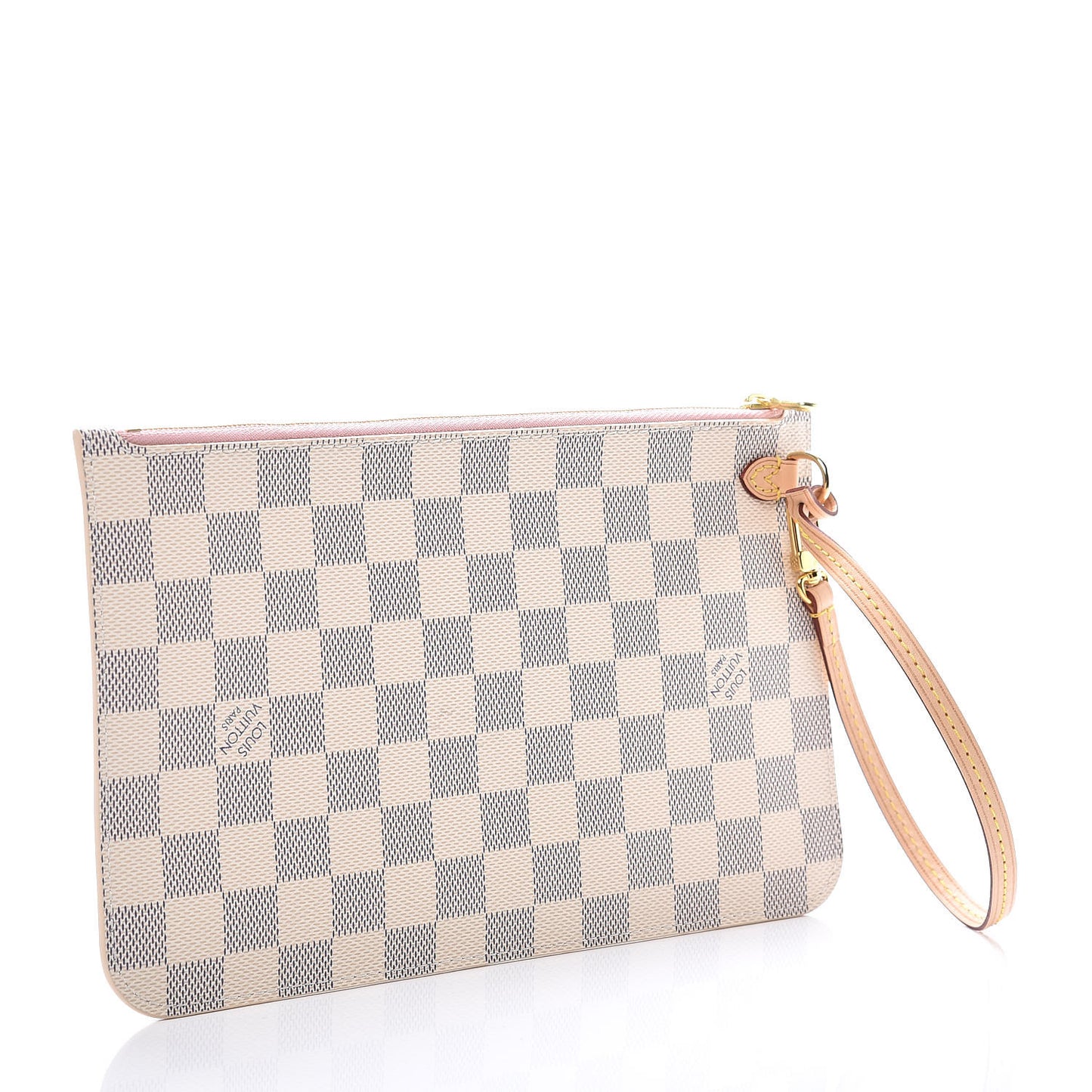 Damier Azur Neverfull MM GM Pochette Rose Ballerine