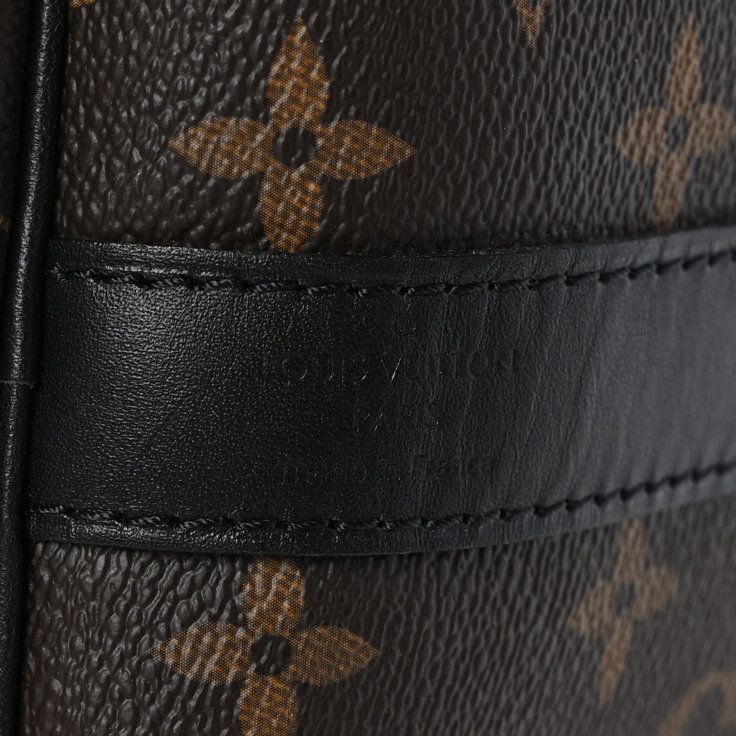 Louis Vuitton Monogram Macassar Keepall Bandouliere 55 7 of 12