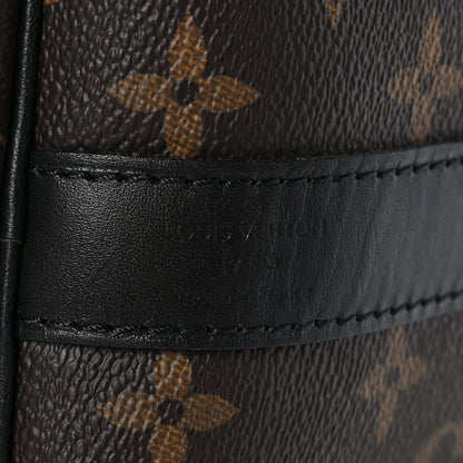 Louis Vuitton Monogram Macassar Keepall Bandouliere 55 7 of 12
