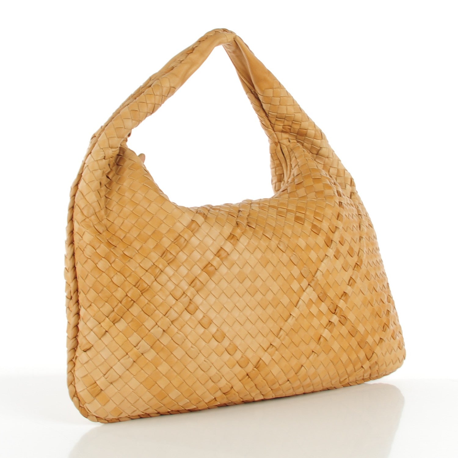 Bottega Veneta Nappa Intrecciato Large Nuvolato Veneta Paille 3 of 8
