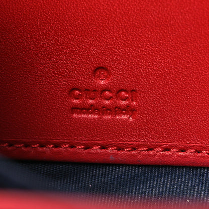 Gucci GG Supreme Monogram Blooms Zip Around Wallet Blue 6 of 10