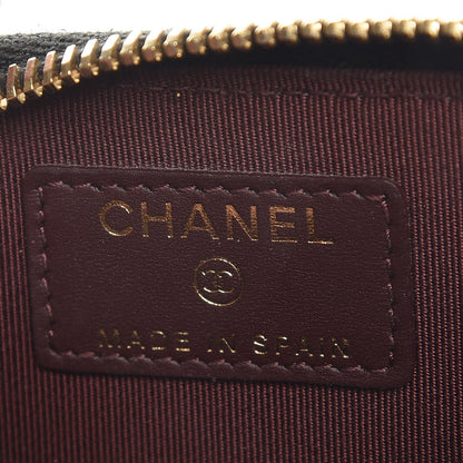 Chanel Caviar Quilted Zip Coin Purse Black 20 of 21