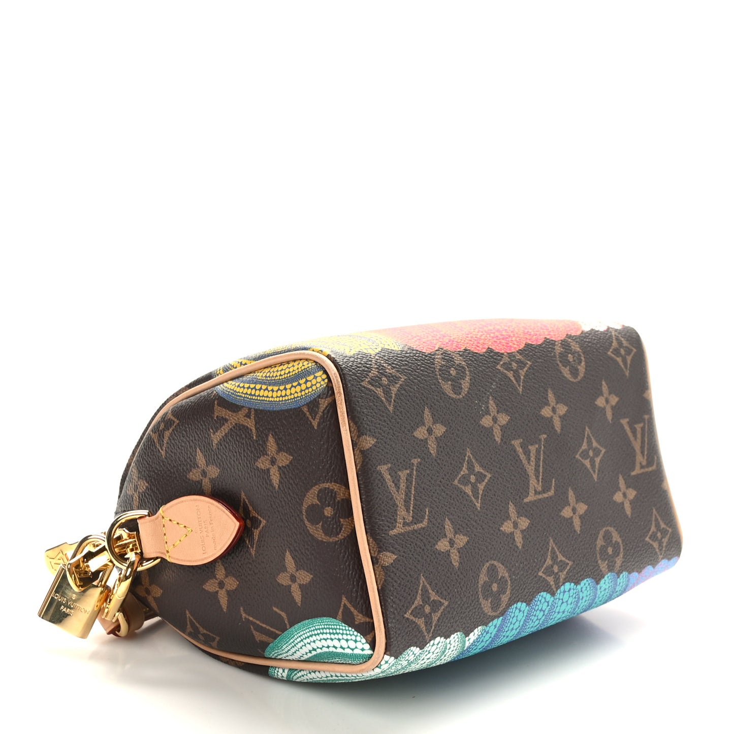 LV X YK Monogram Pumpkins Speedy Bandouliere 20