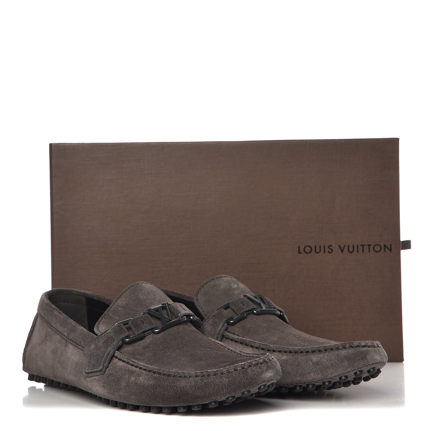Men's Suede Hockenheim Loafers 8.5 Grey