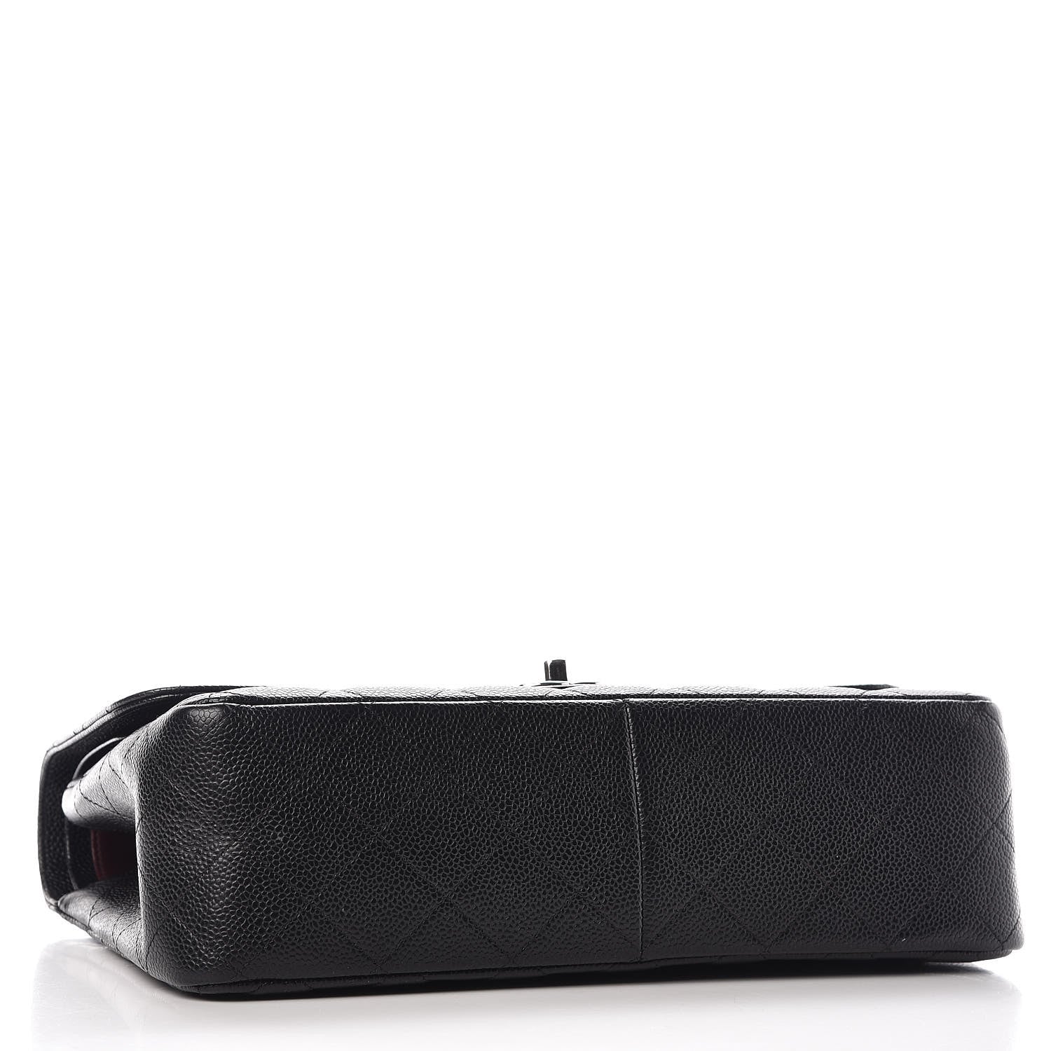 Chanel Caviar Quilted Jumbo Double Flap Black 5 of 16
