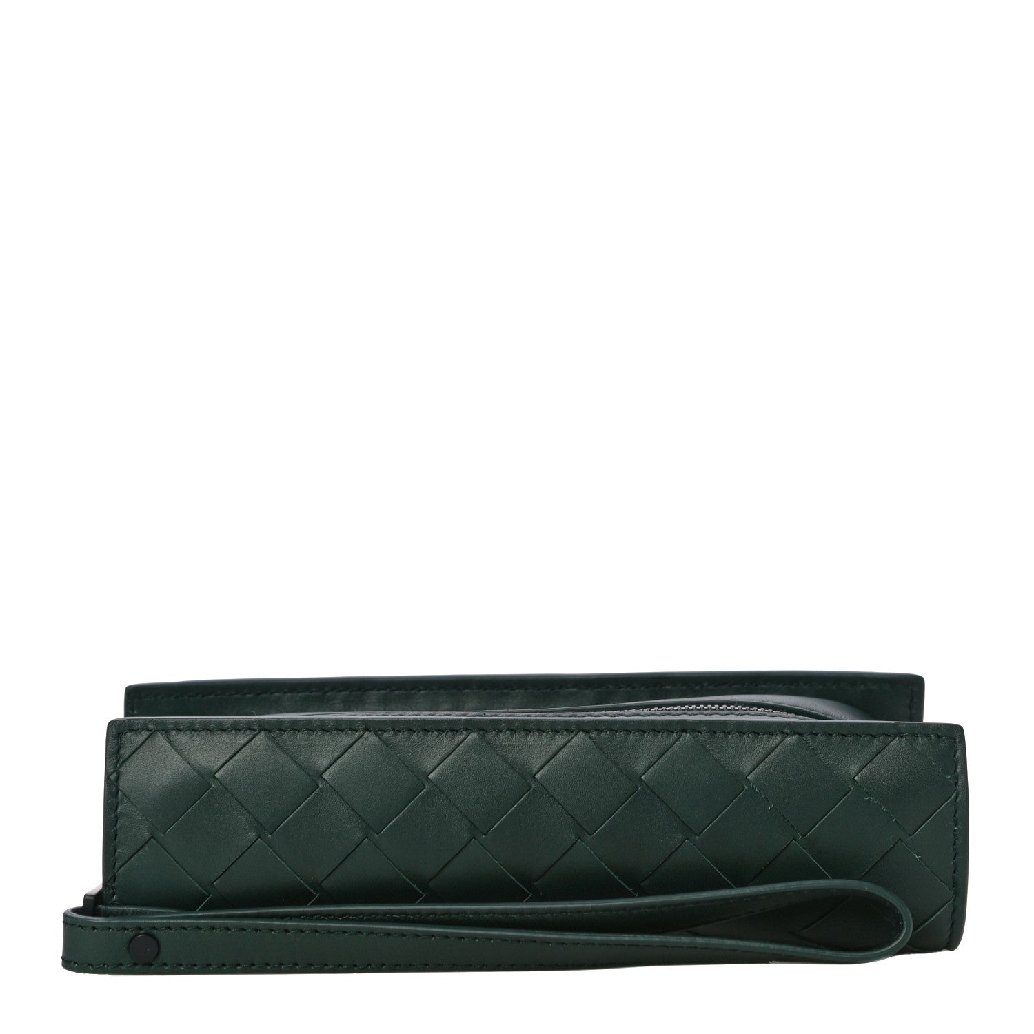 Bottega Veneta Nappa Maxi Intreccio Wristlet Pouch 1 of 19