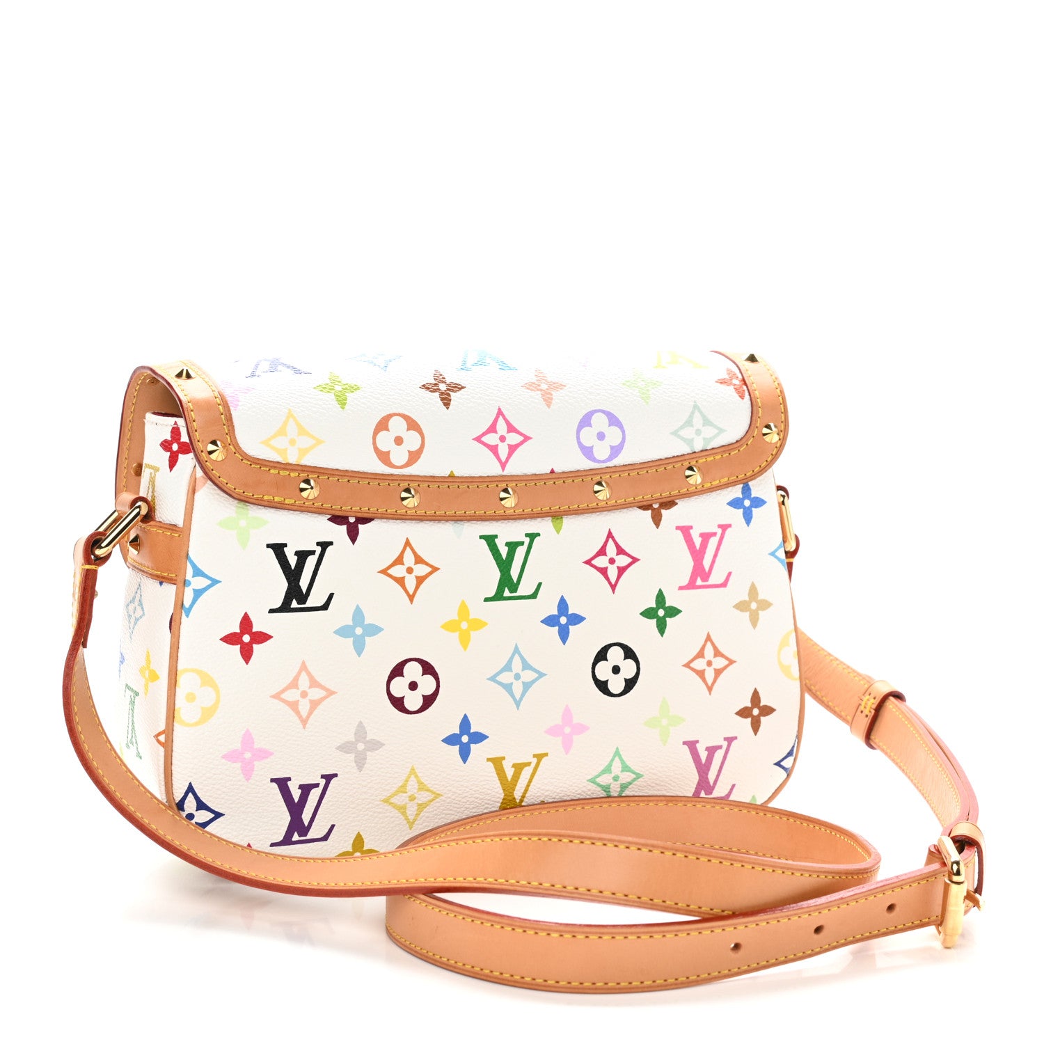 Louis Vuitton Monogram Multicolor Sologne White 4 of 11