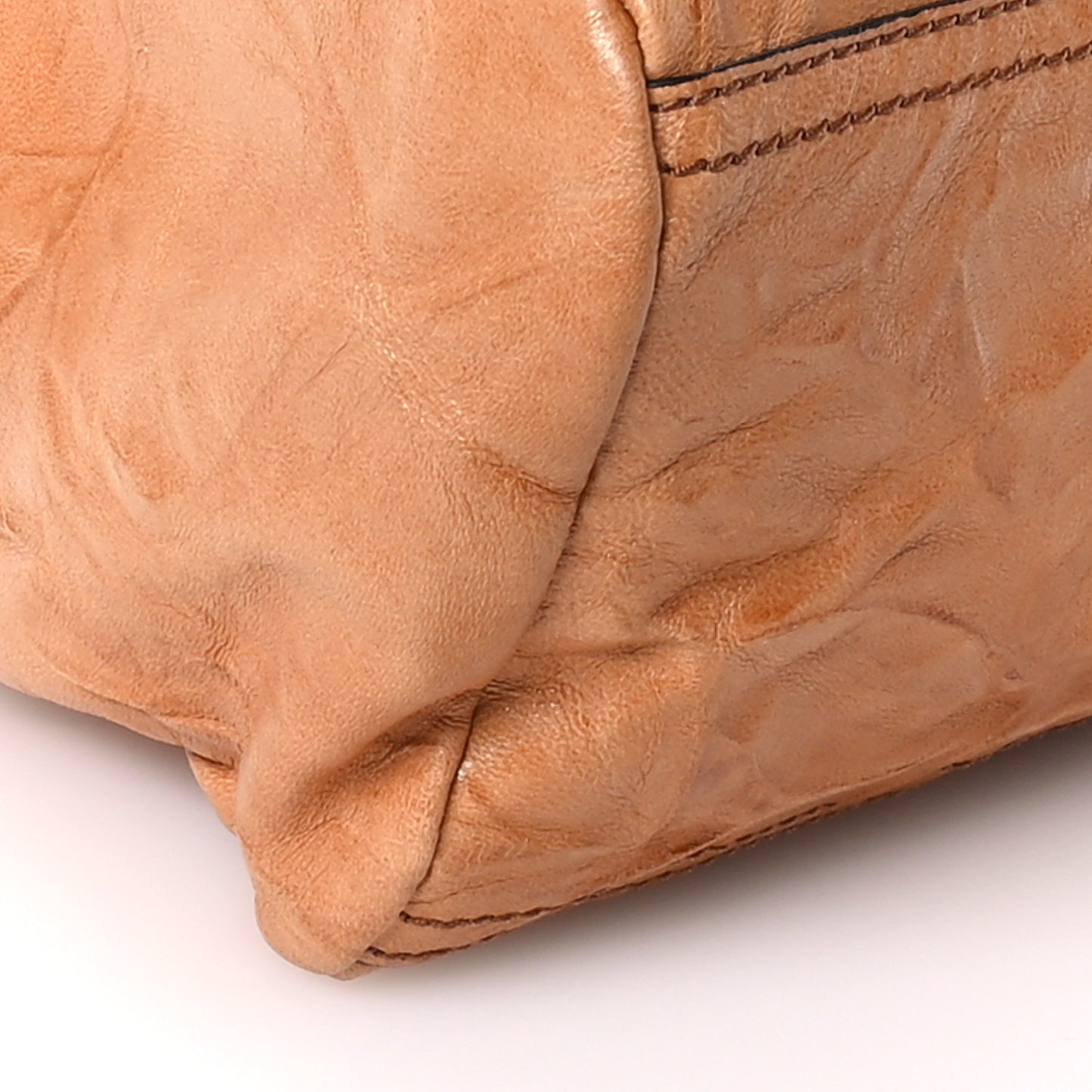 Tumbled Sheepskin Small Pandora Tan