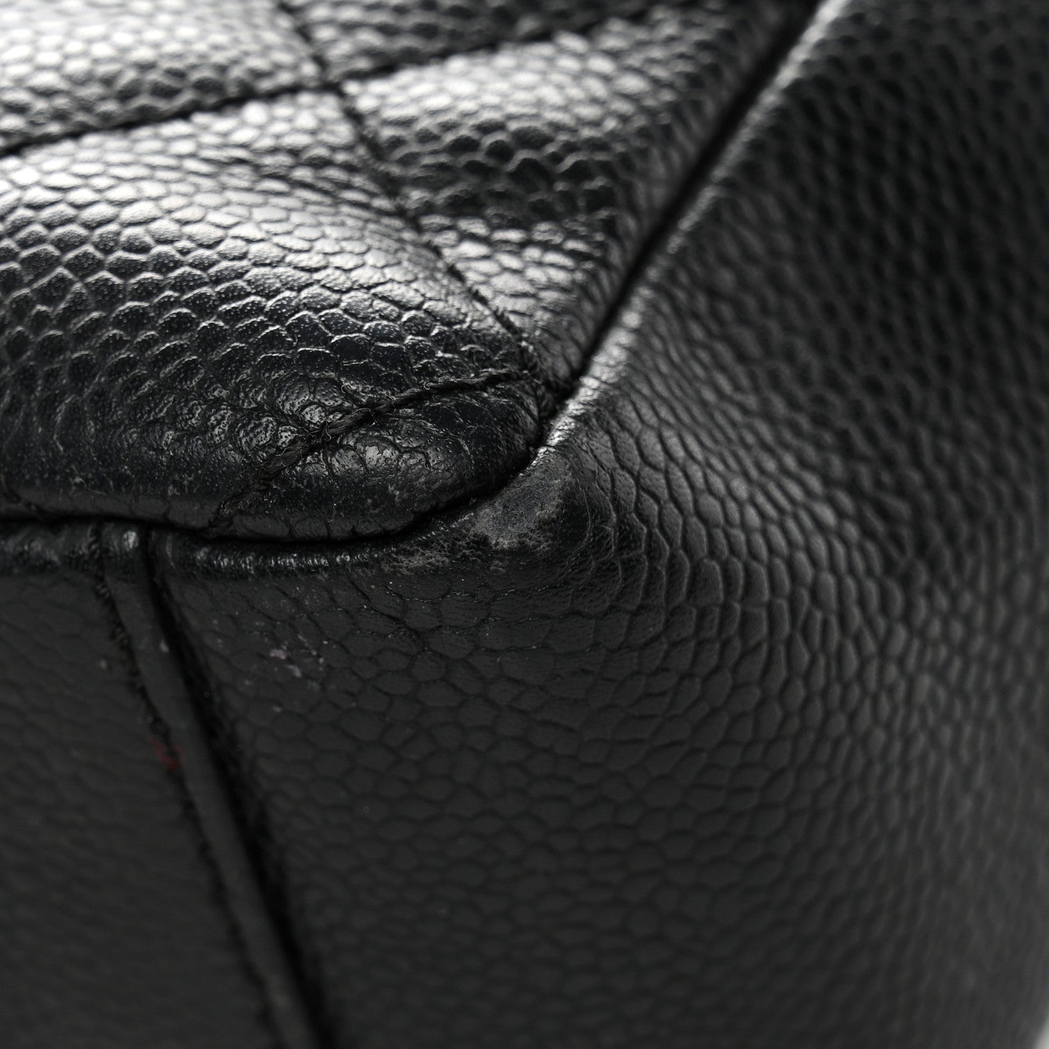 Chanel Caviar Quilted Petit Shopping Tote PST Black 11 of 12