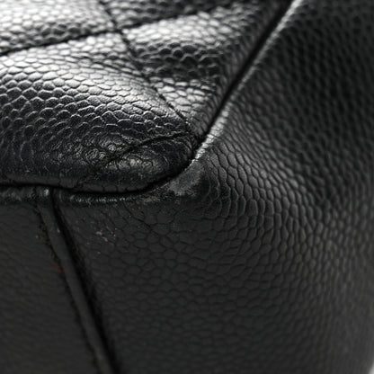 Chanel Caviar Quilted Petit Shopping Tote PST Black 11 of 12